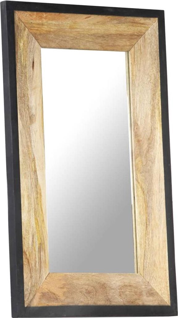 zrkadlo vidaXL 80x50 cm z mangového masívu Obrázok produktu 