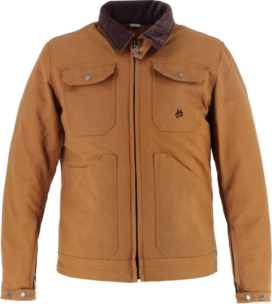 Helstons Oregon Motorrad Textiljacke, braun, XL