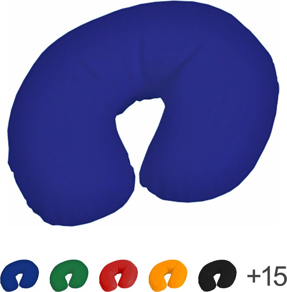 Sport-Tec Nasenhörnchen Gesichtskissen Massagekissen aus Kunstleder für die Therapie-und Behandlungsliege, Kopfpolster, Kopfteilkissen, Gesichtsa...