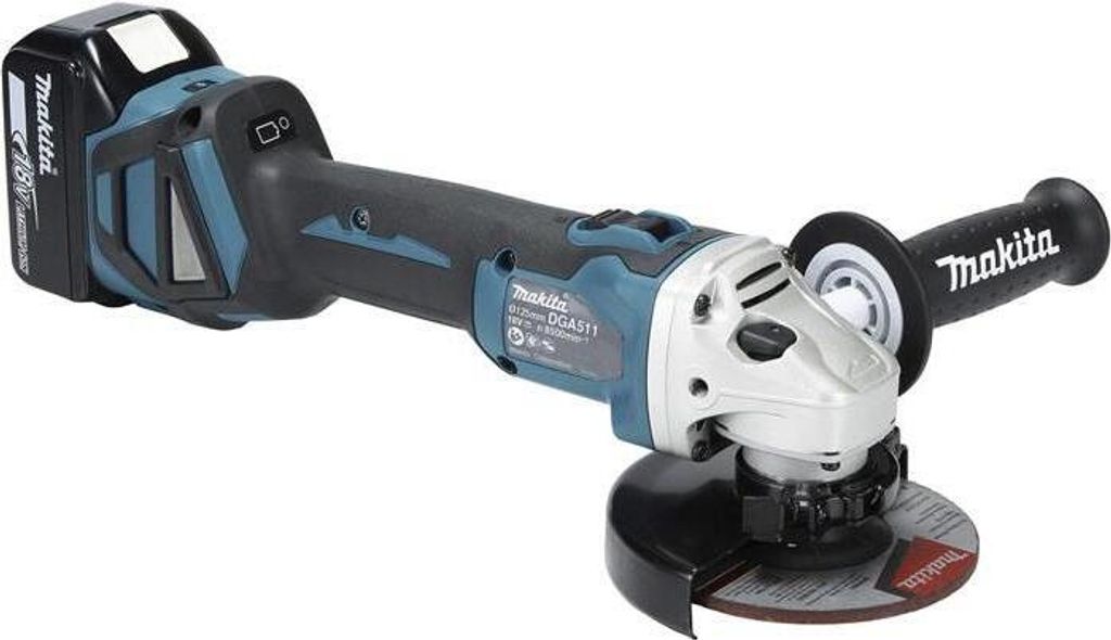 Makita DGA511RTJ - Uhlová brúska - akumulátorová - 125 mm - Obrázok produktu 20