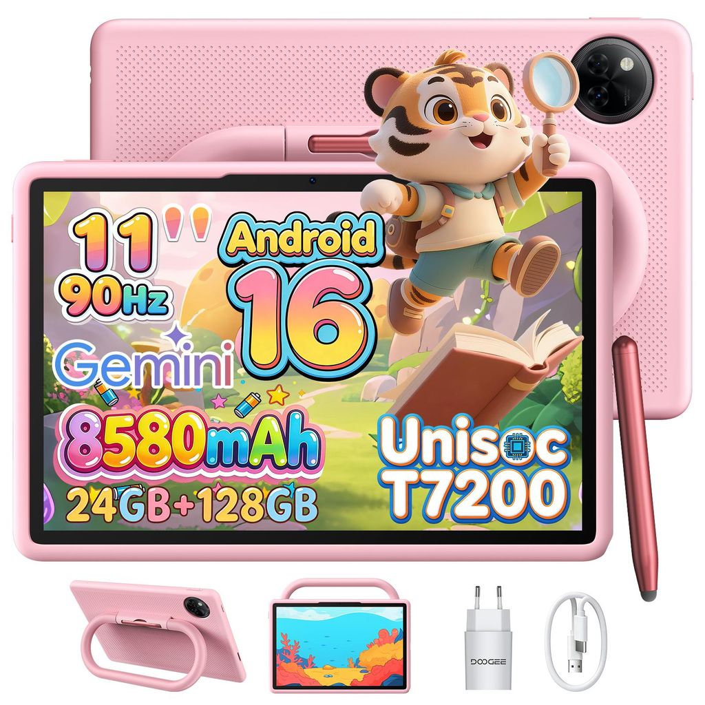DOOGEE U11Kids 11" Tablet, Android 16,Gemini AI, Produktbild 