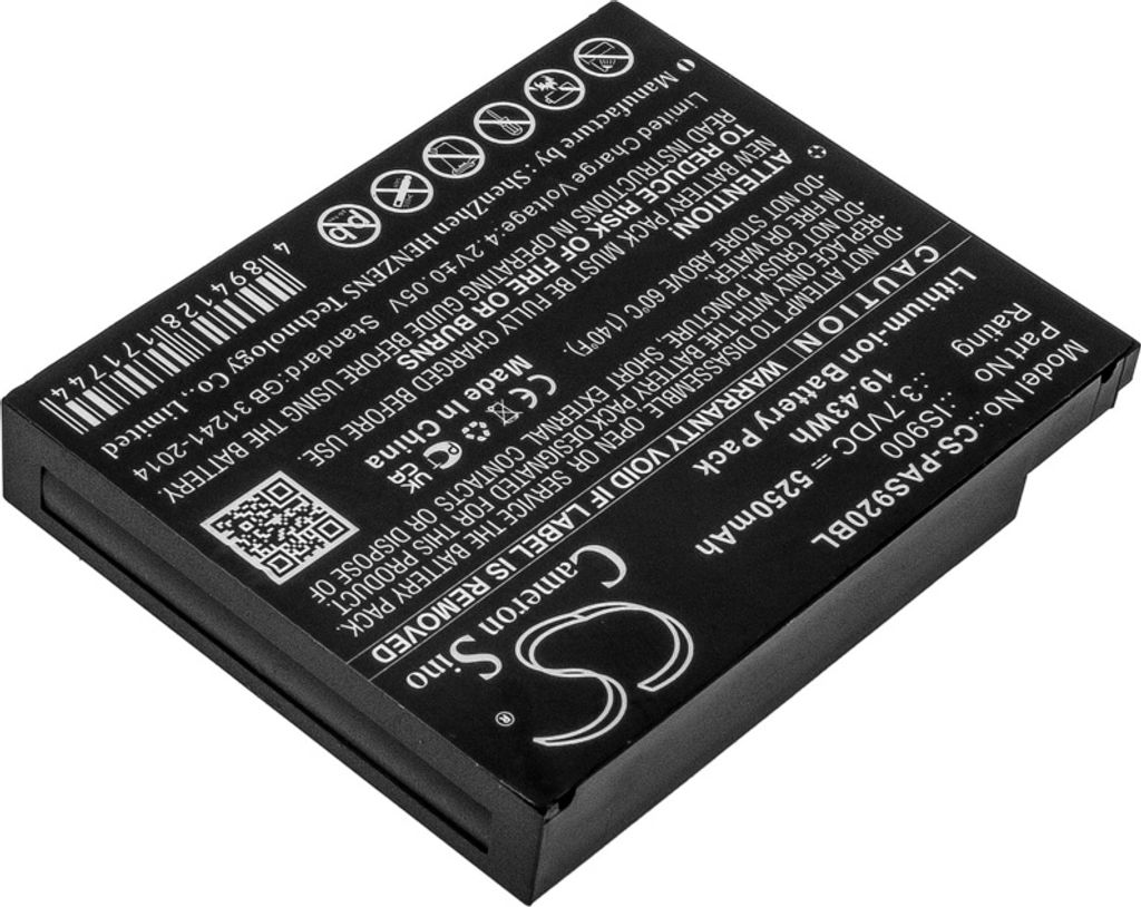 Akku für Pax A920/A920c, 5250 mAh, Li-Ion Produktbild 