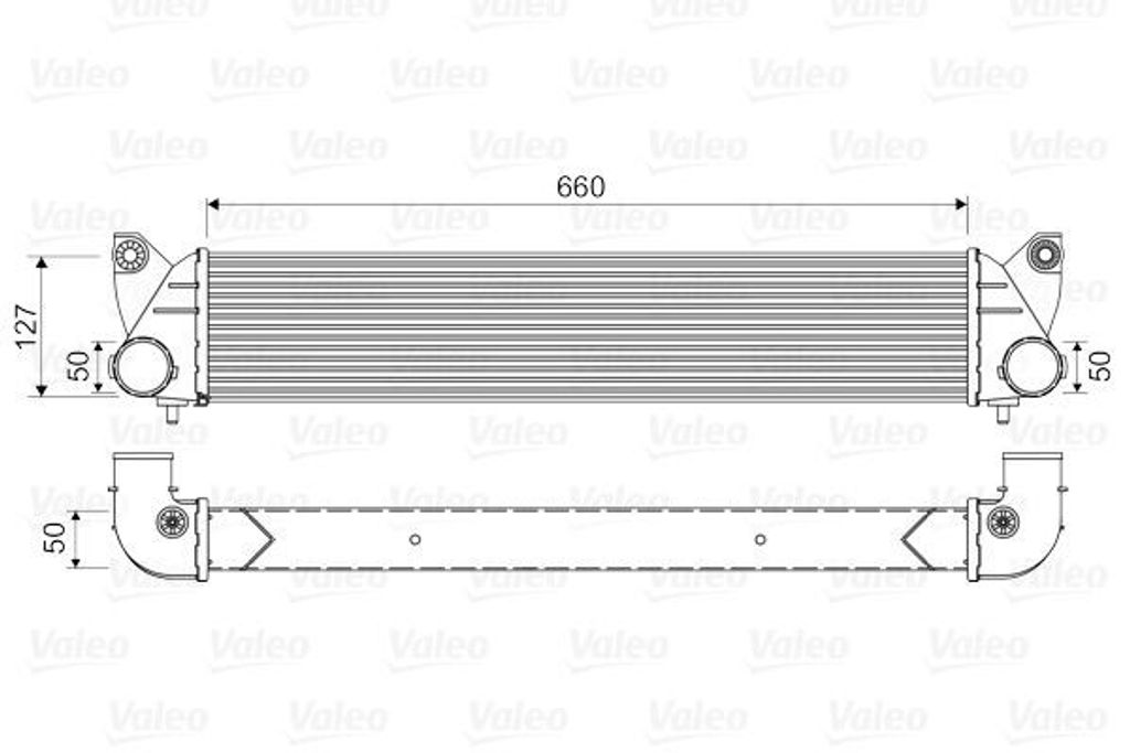 VALEO 818348 Ladeluftkühler LLK für SUZUKI SX4 (EY, GY) Produktbild 