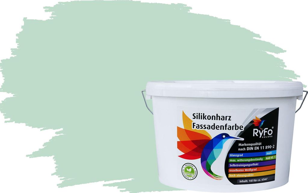 RyFo Colors Silikonharz Fassadenfarbe Lotuseffekt Trend Produktbild 
