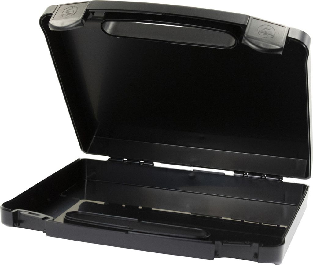 WETEC Kunststoffkoffer, ESD, Abmessung Innen L x B x H 240 x 170 x 42 mm K 2001 ESD