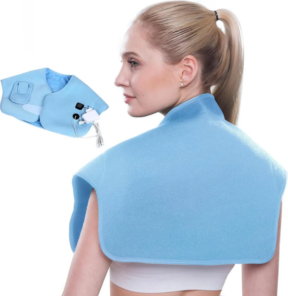 Cape chauffante Syntrox pour bureau et maison - Connexion USB et Secteur