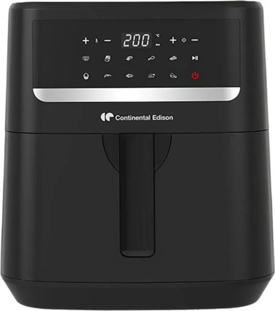 Continental Edison CEFR240092L Friteuse à air 9,2L 1800W Noir Puissant