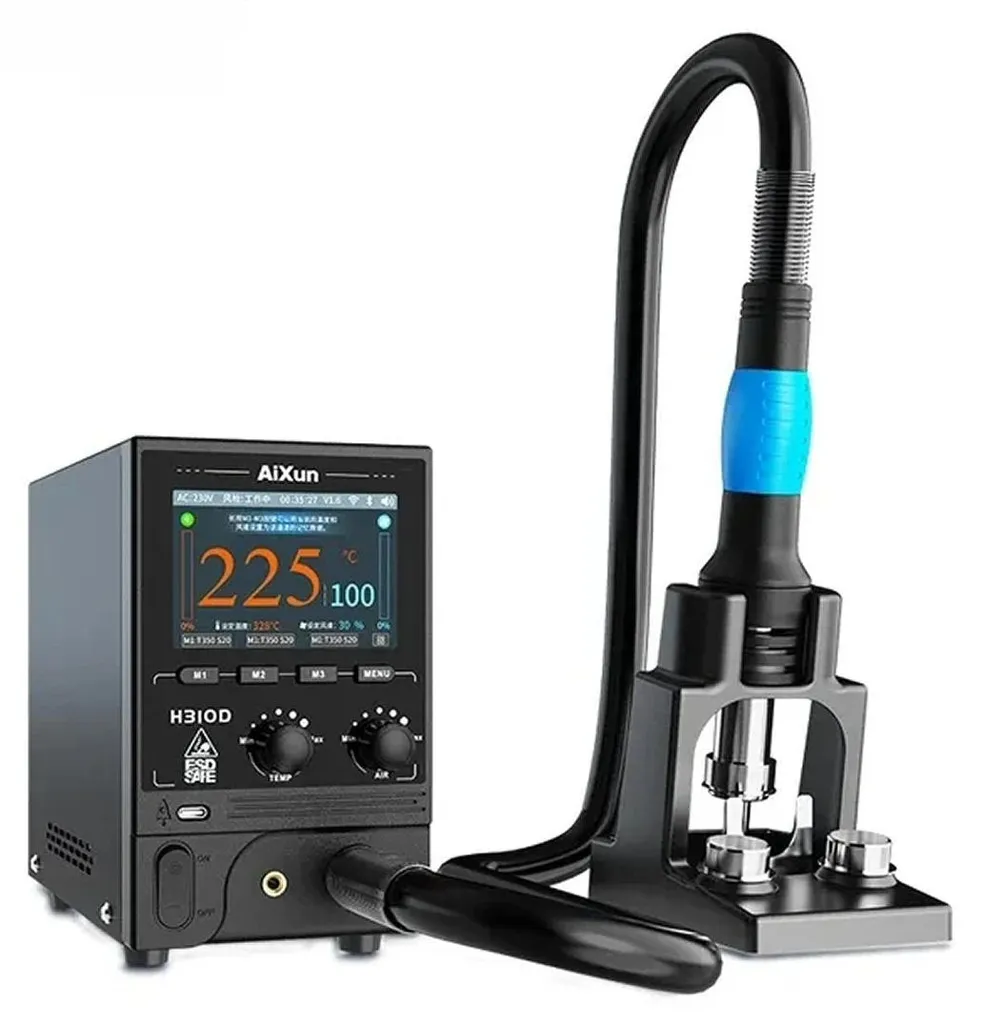 Station Air Chaud Aixun H310D Idéale pour Réparation Carte Mère