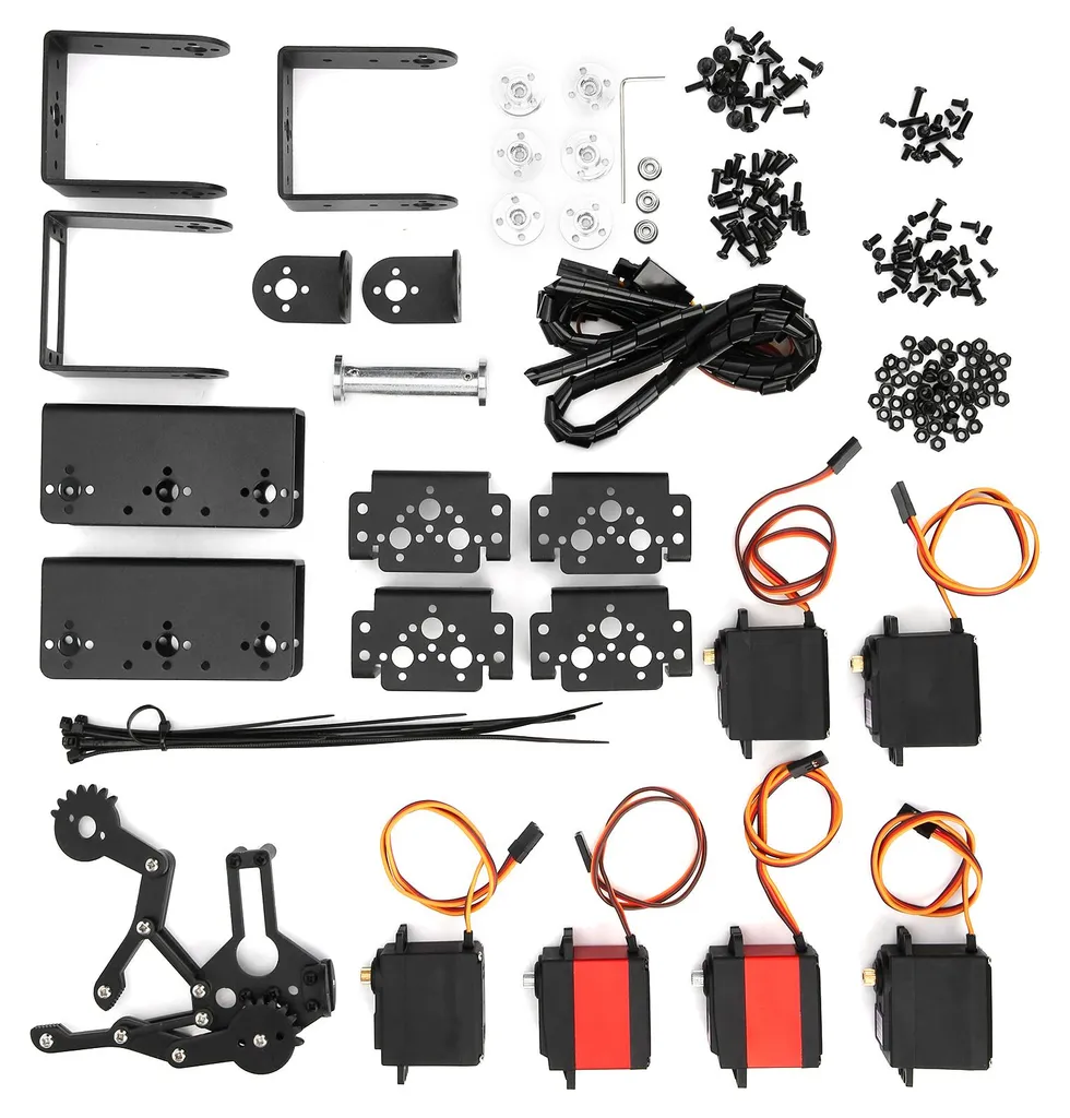 Pince robotique mécanique, accessoire de guidage fluide type 4264