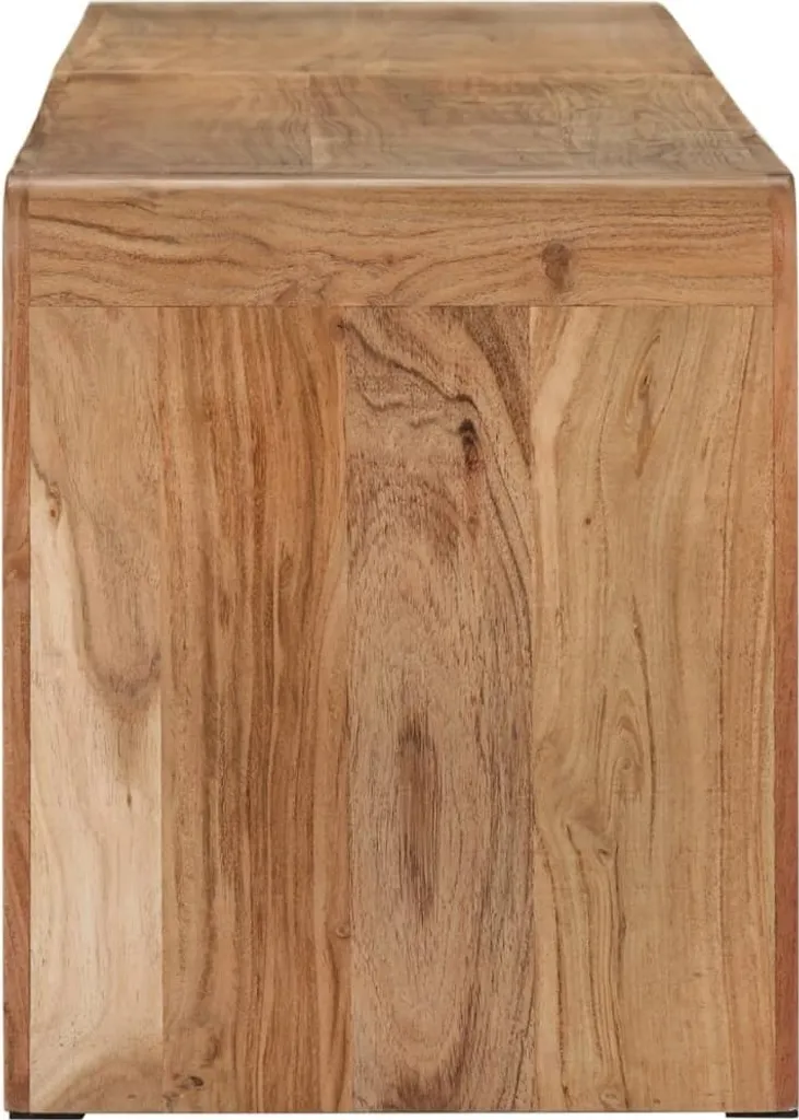 Banc robuste en acacia massif 160 cm - Solution d'assise durable et stable - 3
