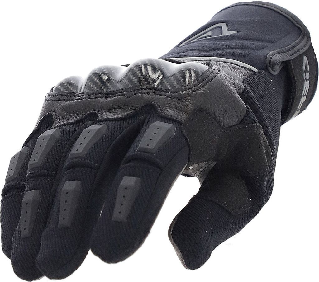 ACERBIS CE CARBON G 3.0 Genehmigte Motorradhandschuhe Schwarz größe M