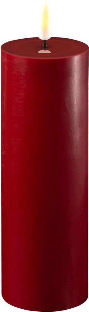 LED Kerze Bordeaux 5 x 15 cm