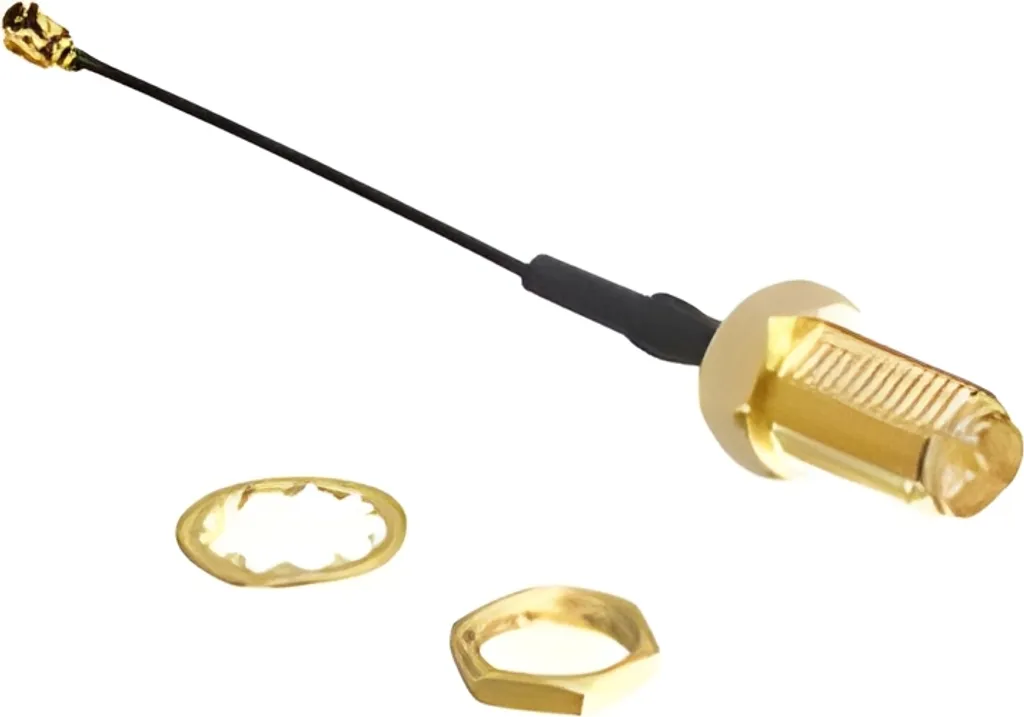 Delock Cavo Antenna I-PEX MHF1 a RP-SMA Femmina 5cm 1.13mm