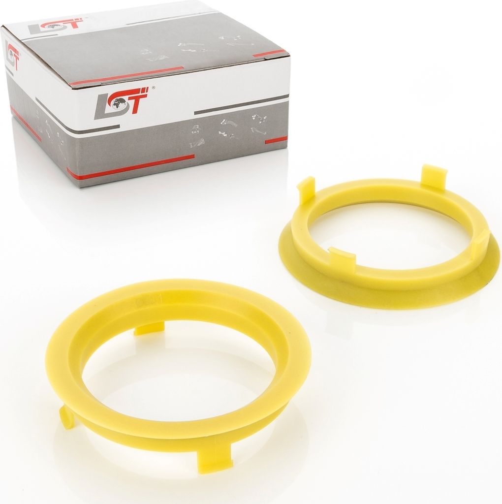 2x ZENTRIERRING DISTANZRING FÜR ALUFELGEN - GRÖßE Ø 71,6 mm - Ø 60,1 mm