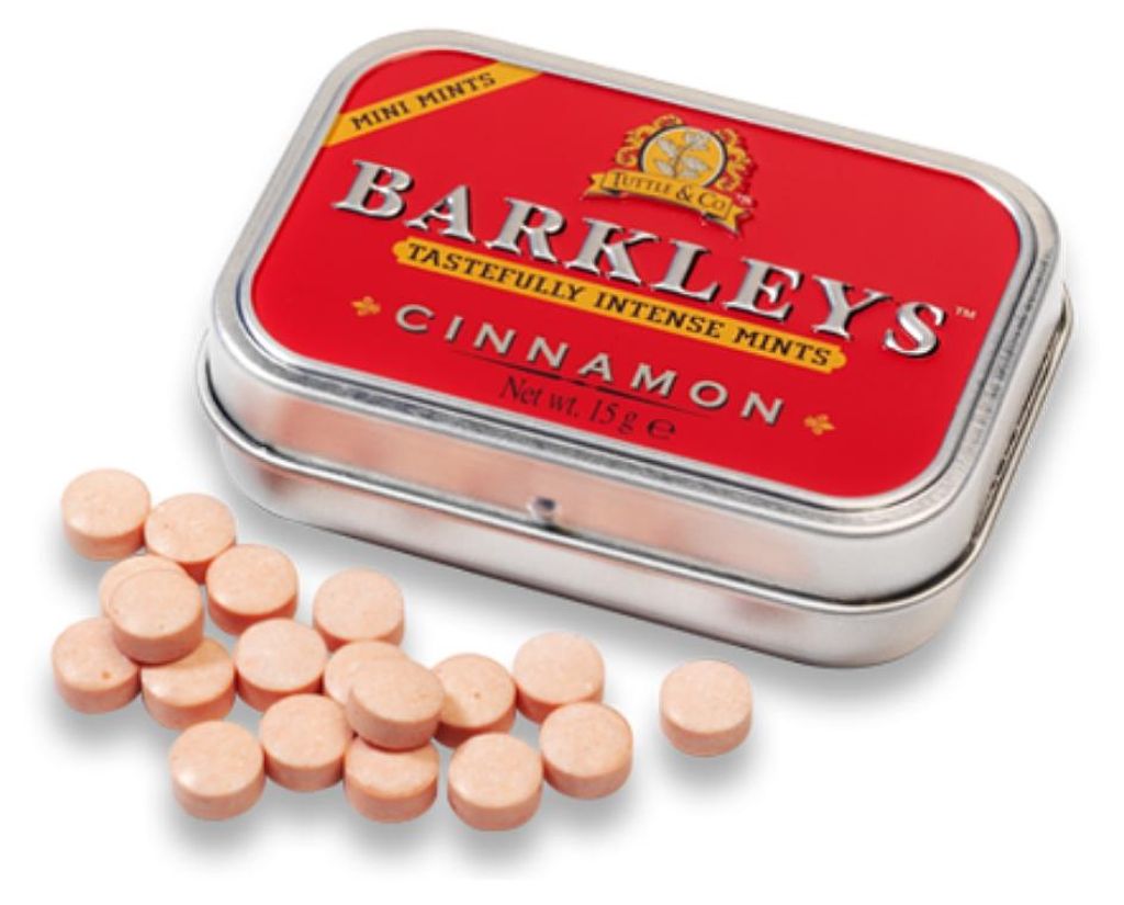 Barkleys Mini Mints Pastilky s příchutí skořice bez cukru Obrázek produktu 