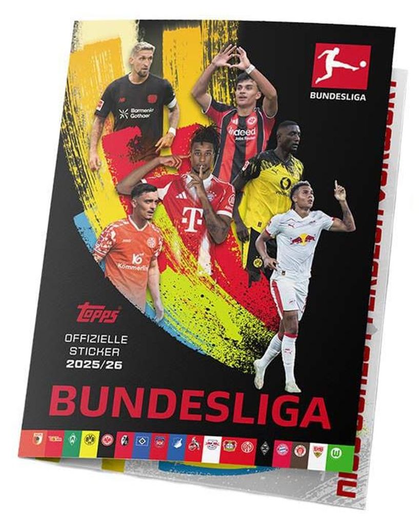Bundesliga 2025/26 Sticker Sammelalbum *Deutsche Version* Obrázok produktu 