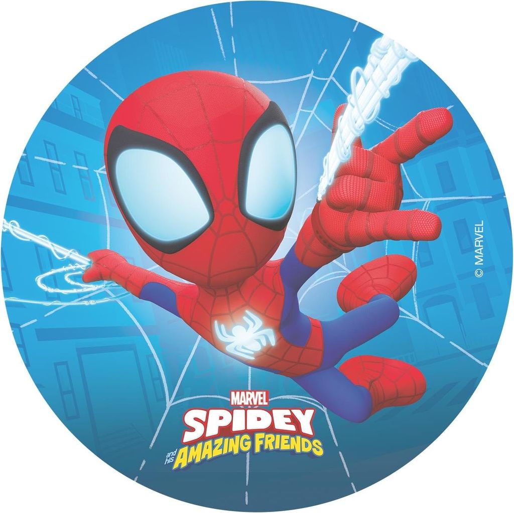 dekora - Spidey Essbare Oblate - Marvel Kuchendekoration - Produktbild 