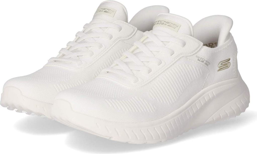 Skechers Bobs Sport Squad In Off White Dla Kobiet - 5 UK - Zdjęcie produktu 