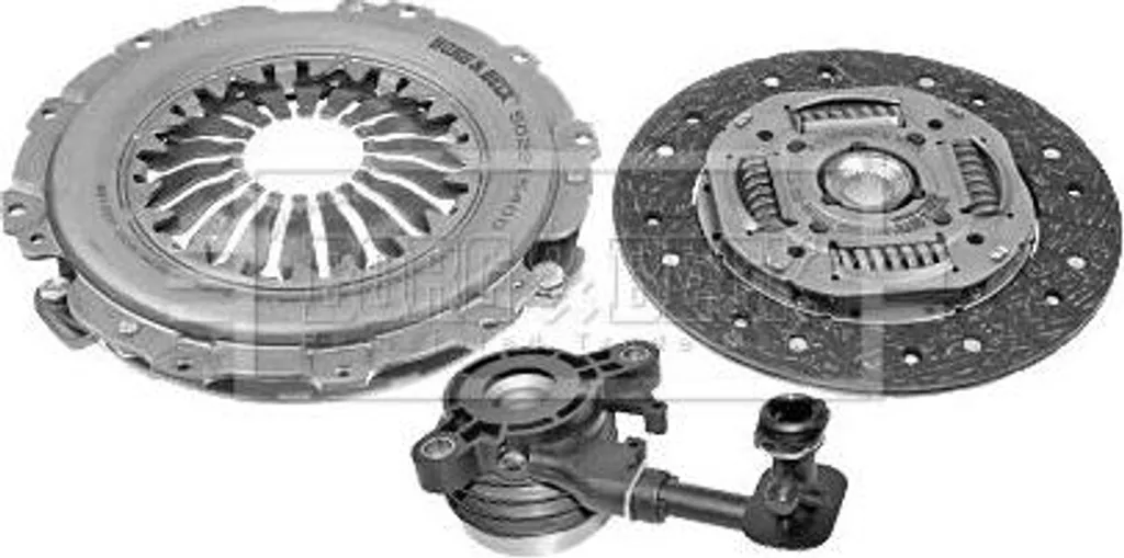 Kit d'embrayage complet compatible Nissan et Renault - Modèle HKT1043