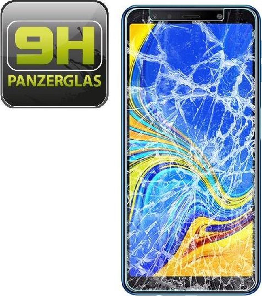 6x 9H Hartglas für Samsung Galaxy J4 Plus Panzerfolie Displayschutzfolie HD KLAR Panzerglas Schutzfolie