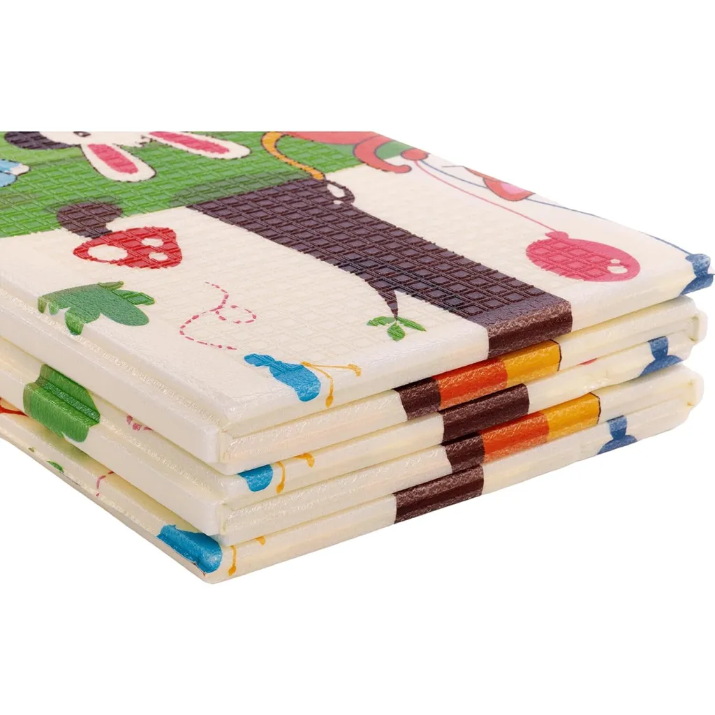 Grand tapis de sol pour bébé en mousse souple - Modèle 180x200 cm