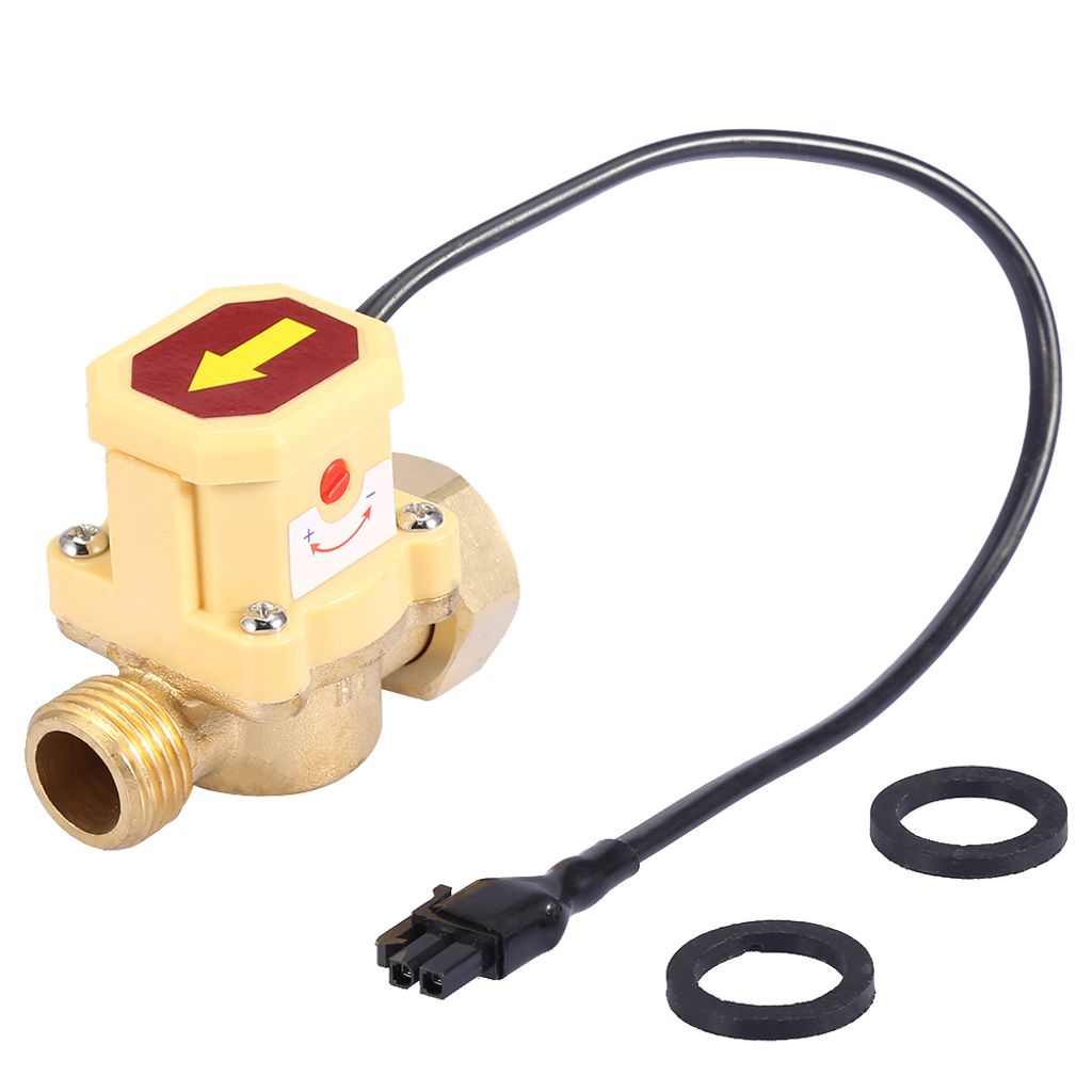 Filettatura G3/4-G1/2 Pompa acqua Sensore di flusso Immagine del prodotto 