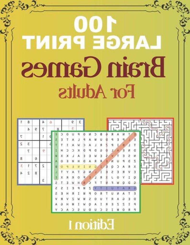 Große Buchstaben-Puzzlebuch - Erwachsenen-Hirnzünder - Entspannung - Große Buchstaben - 138 Seiten - Nicht spezifiziert - Extra groß - Gedächt...
