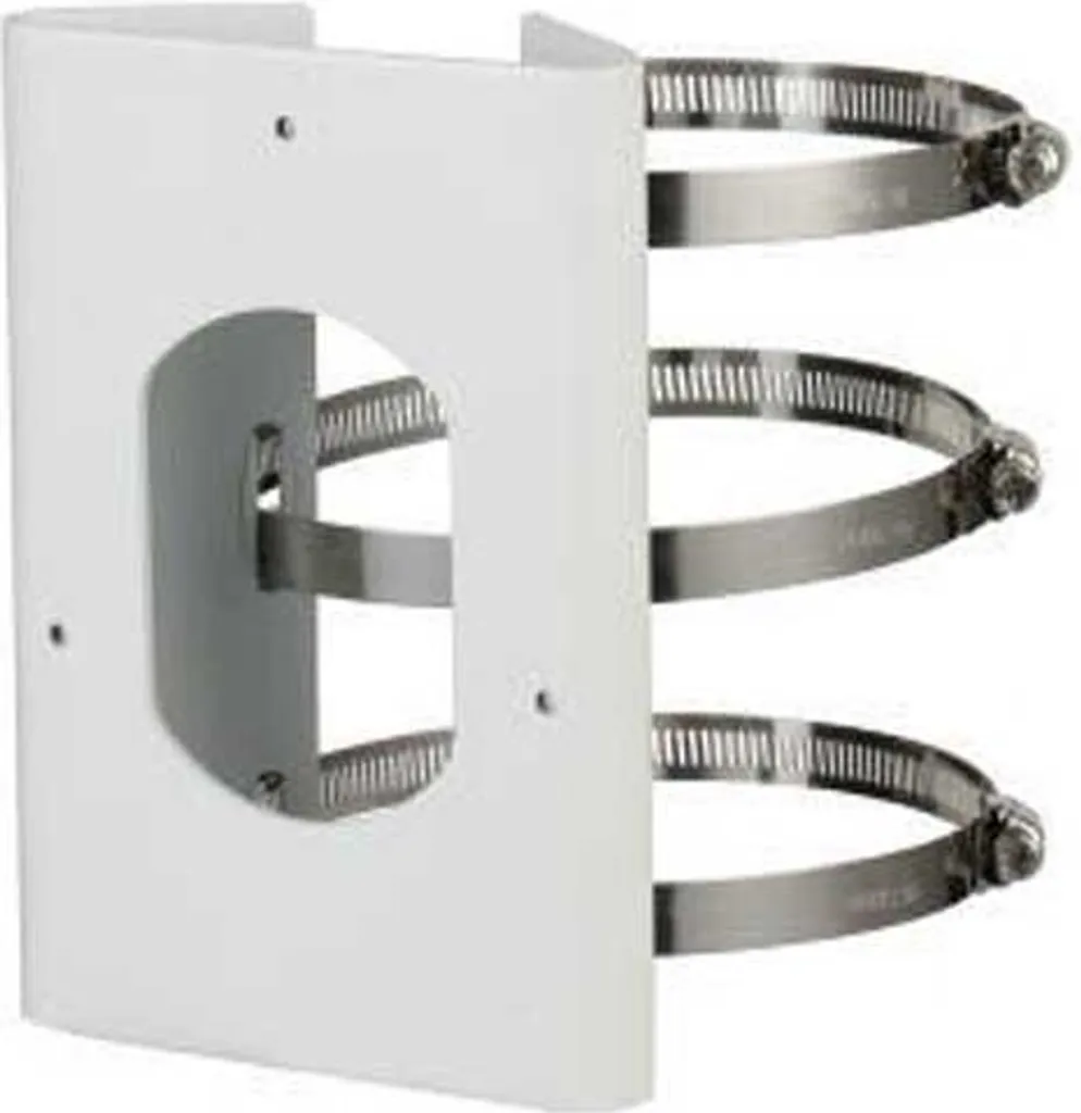 Support de Fixation sur Mât Dahua PFA154 pour Caméra Extérieure Blanche