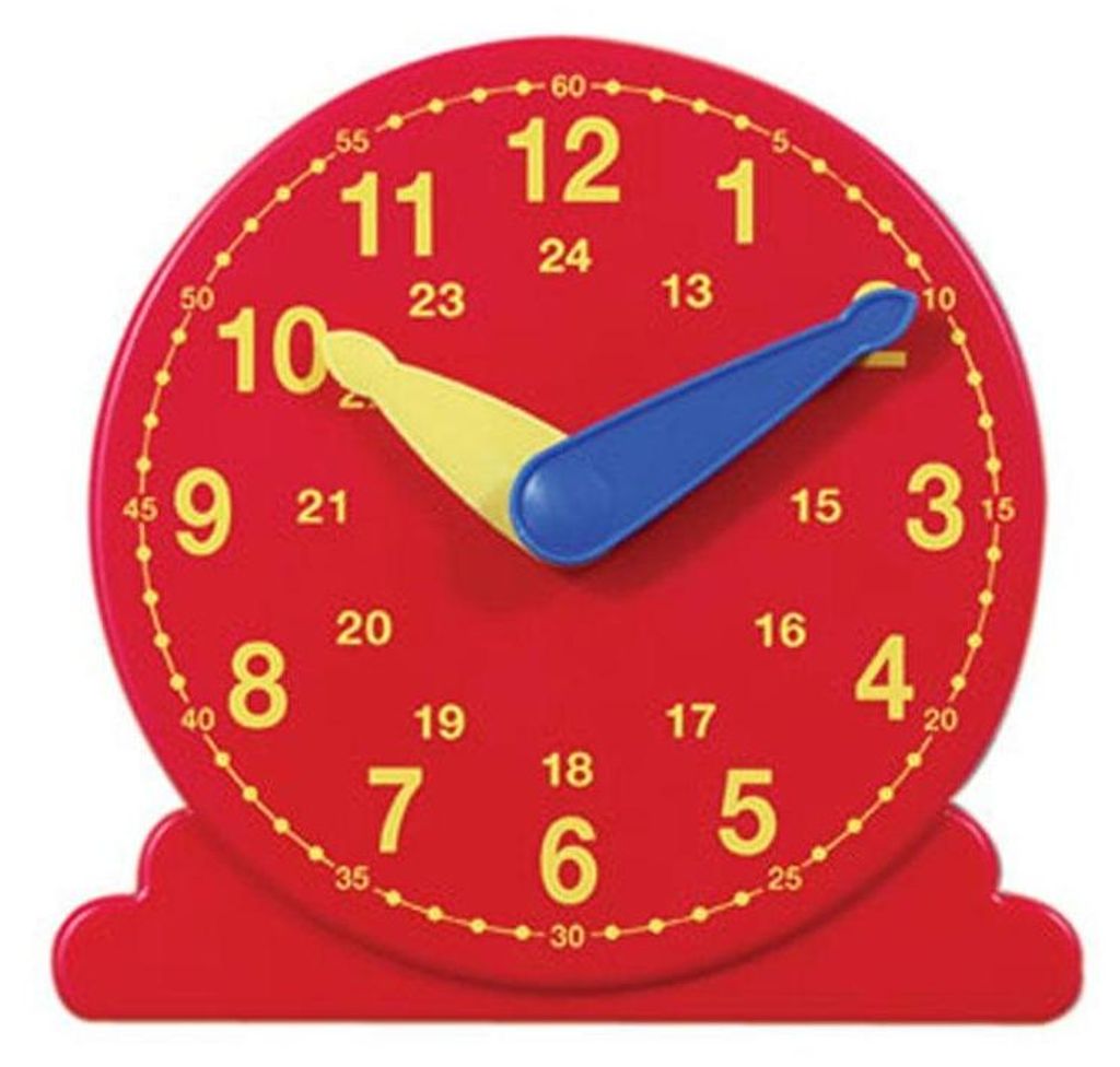 Betzold Lernuhr Schüler-Uhr, Farbe: rot Produktbild 