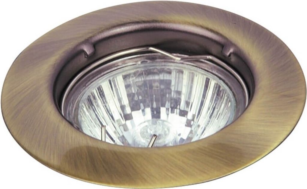 Rabalux 1090 Deckenstrahler 1 Spot Relightspot, GU5.3, bronze-silber, rund, Klassisch, IP20, ø80.5mm