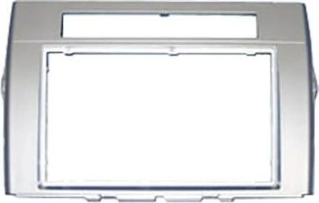 Adaptateur Façade Double DIN Argent Autoleads DFP-11-11/S Résistant