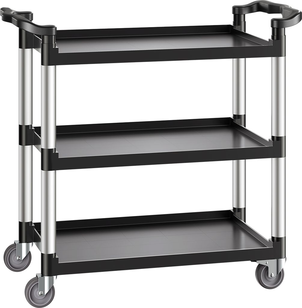 VEVOR Mehrzweckwagen, Tragkraft 226 kg, 3-lagiger Produktbild 