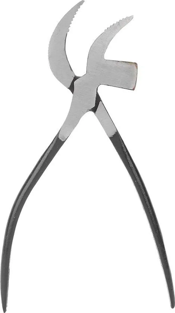 Pince à cuir artisanale pour cordonniers et selliers en acier forgé