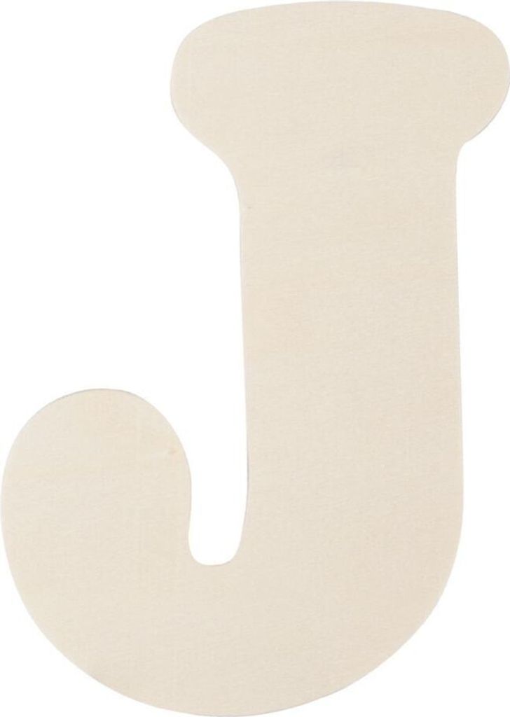 Holzbuchstabe J 11 cm