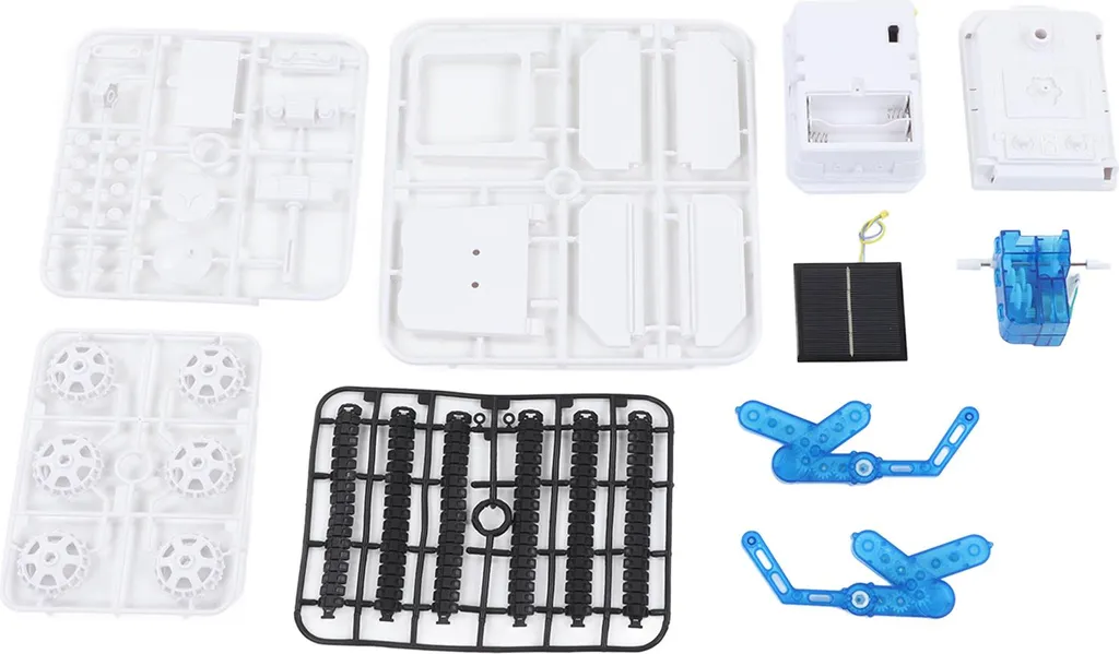 Jouet éducatif voiture spatiale solaire : maquette STEM à assembler
