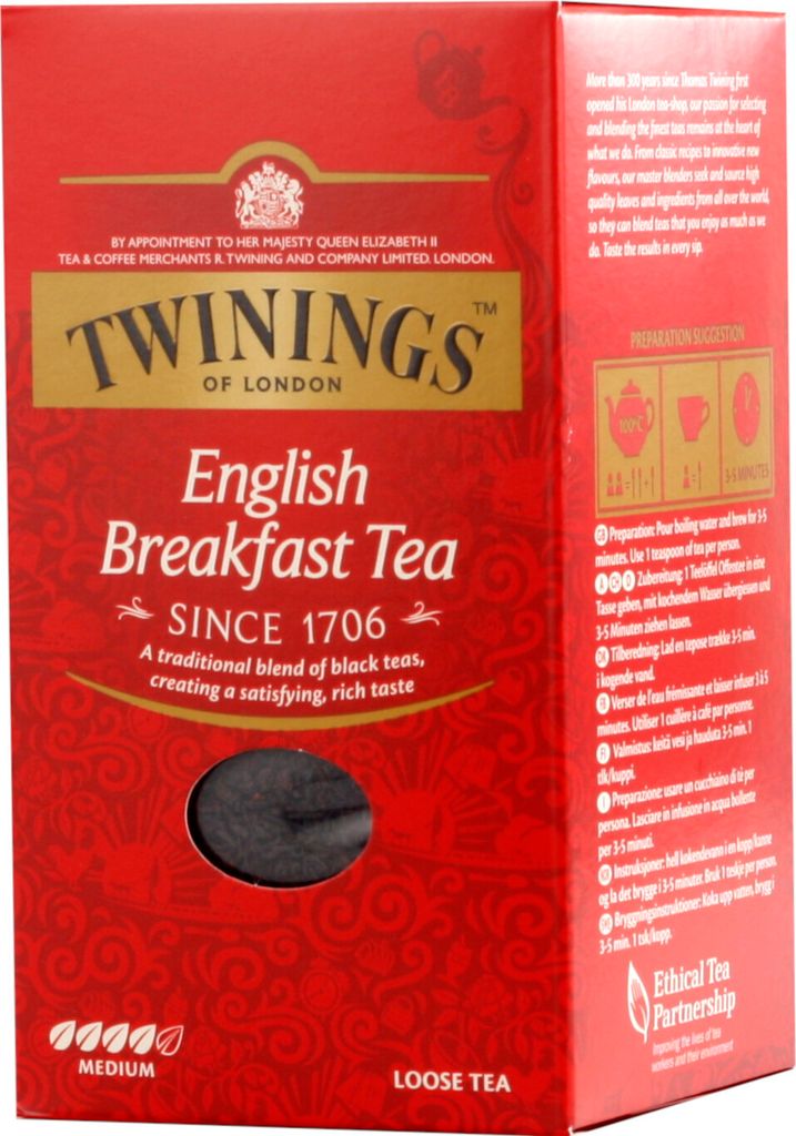 Twinings English Breakfast Tee Lose 200g Produktbild 1