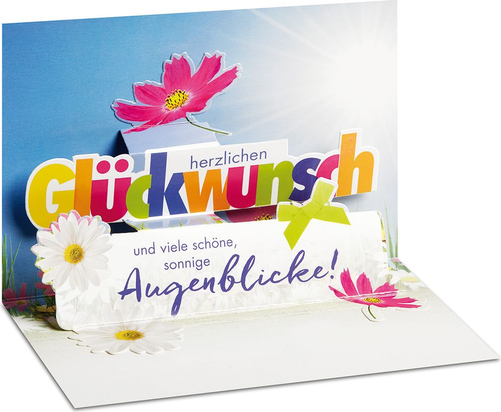 BSB 57-0078 - PopUp-Card - Klappkarte mit 3D-Innenleben - Produktbild 