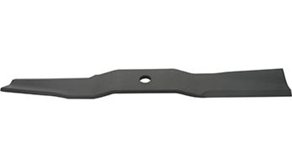 Anpassbarer Messer für Rasentraktor Iseki für Maschinen SF300, TF327, TF330. Länge: 528 mm, Bohrung 20,2 mm. Benötigt 3 Messer.