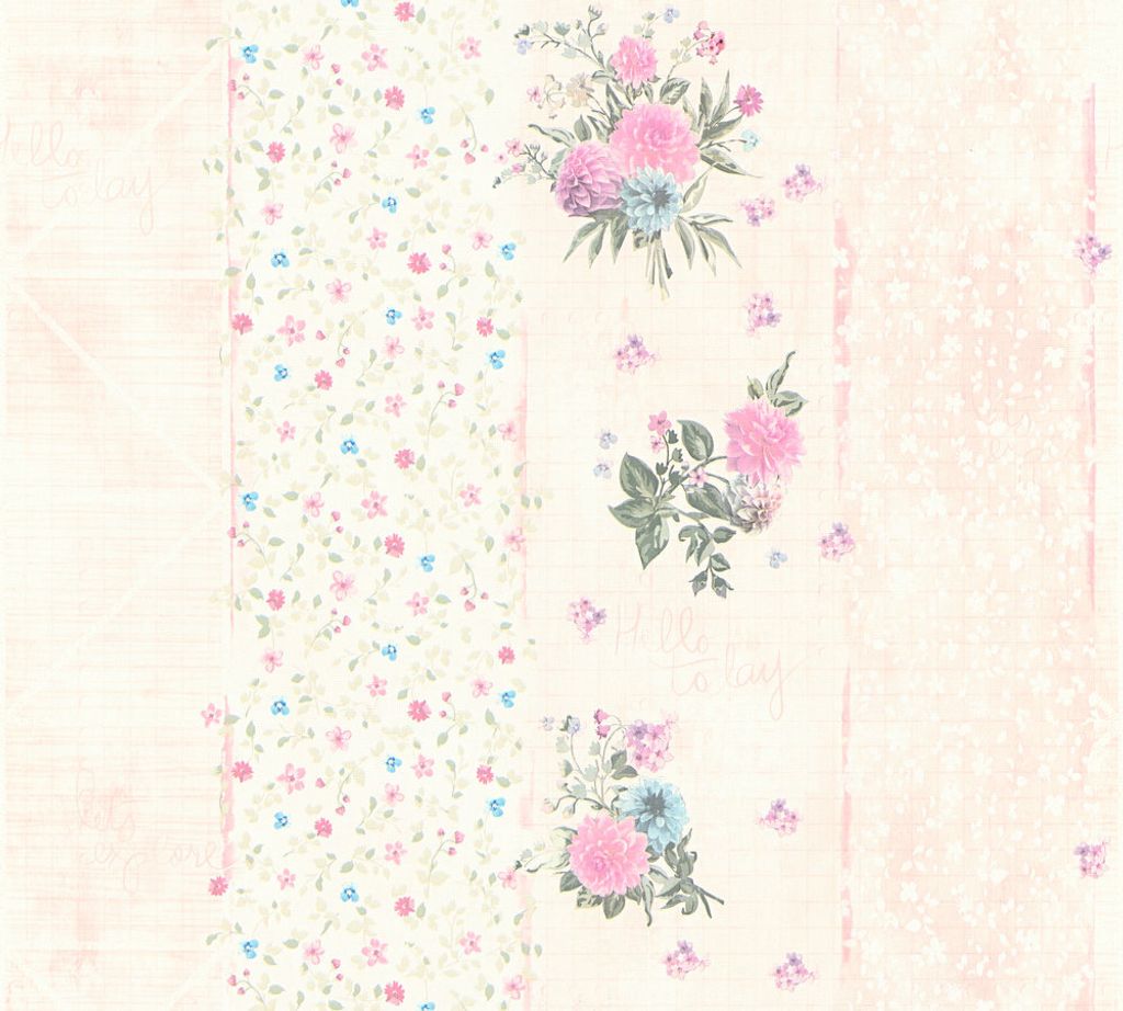 Livingwalls Vliestapete Djooz 2 Tapete bunt rosa 10,05 m x 0,53 m 358781 35878-1