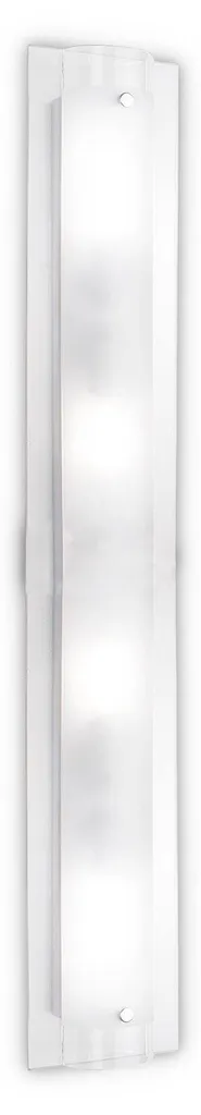 Drenchia Applique Murale en Métal et Verre Transparent Chic et Moderne