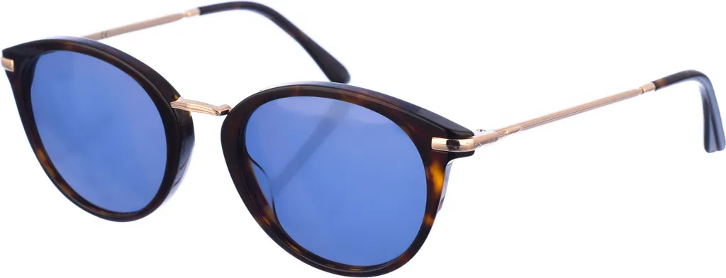 Lunettes de soleil rondes femme Calvin Klein CK22513S Noir Éclatant