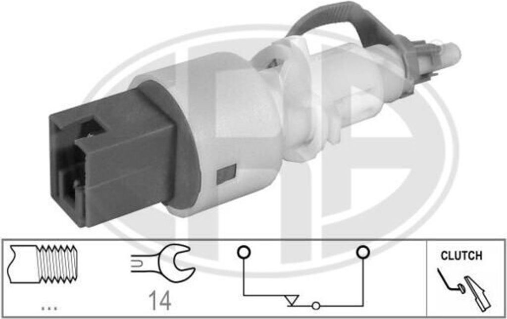 ERA Bremslichtschalter 330492 für FIAT Strada Pickup (178) mechanisch