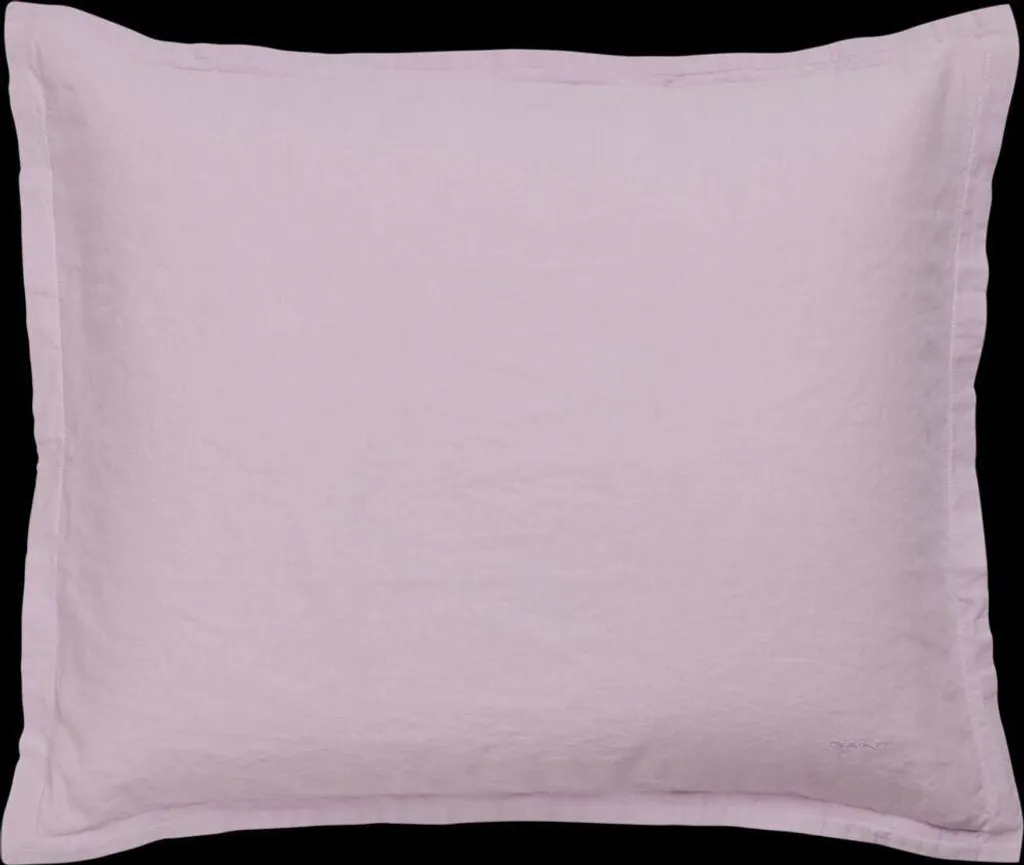 Taie d'Oreiller GANT en Coton et Lin Mélangé 40x80 Soothing Lilas Soft