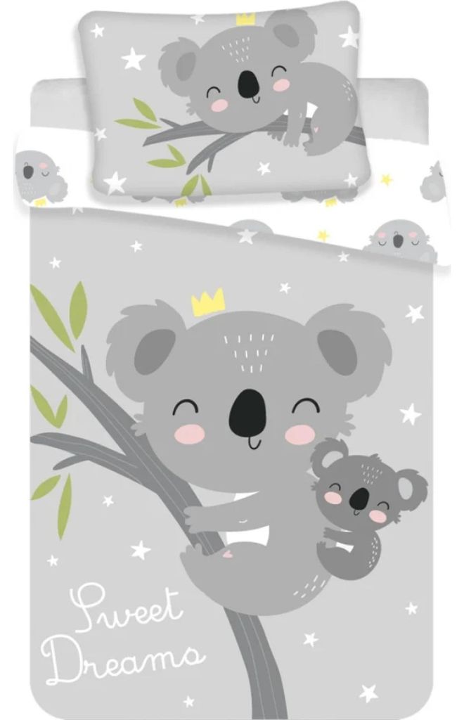 Sweet Home peuterdekbedovertrek Koala - 100 x 135 cm Productafbeelding 