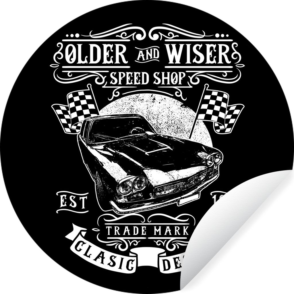 MuchoWow - Mauerkreis - Wand Bilder - Wandsticker - Wohnzimmer Dekoration - Dekoration für die Wände - Aluminium - Babyzimmer