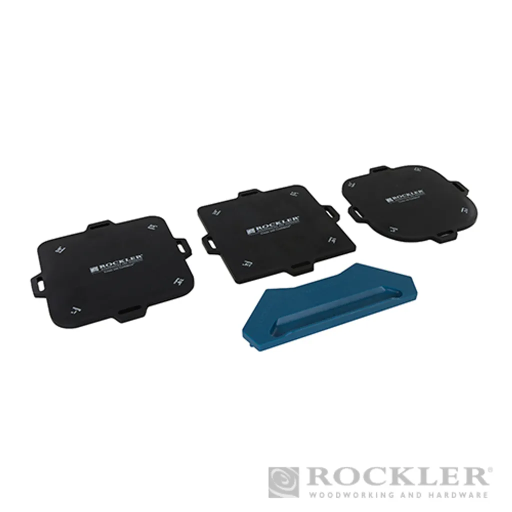 Arrondir les angles de bois facilement avec le kit Rockler 405985, 4p