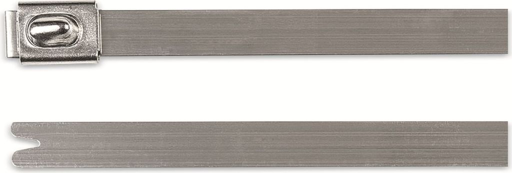 HellermannTyton Hellermann Tyton 111-93148 - Metall - Metallisch - 10,2 cm - 362 mm - 4,6 mm - 0,3 mm