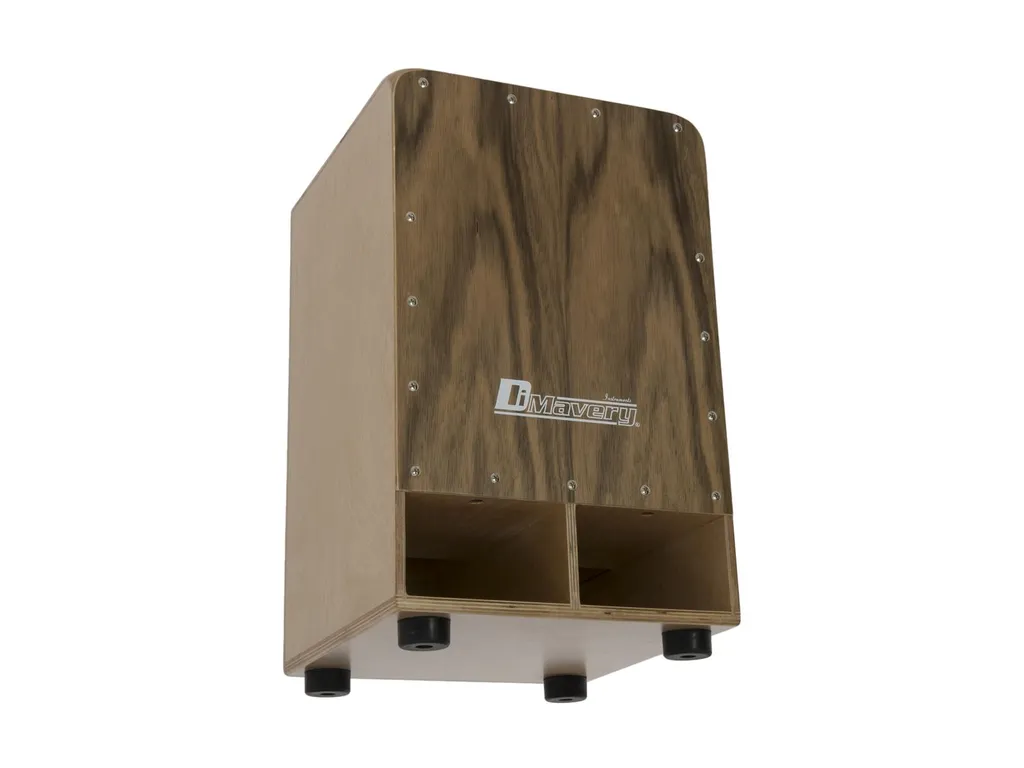 Cajon Basse avec Plaque de Frappe en Noyer DIMAVERY CJ-550 Son Profond - 3