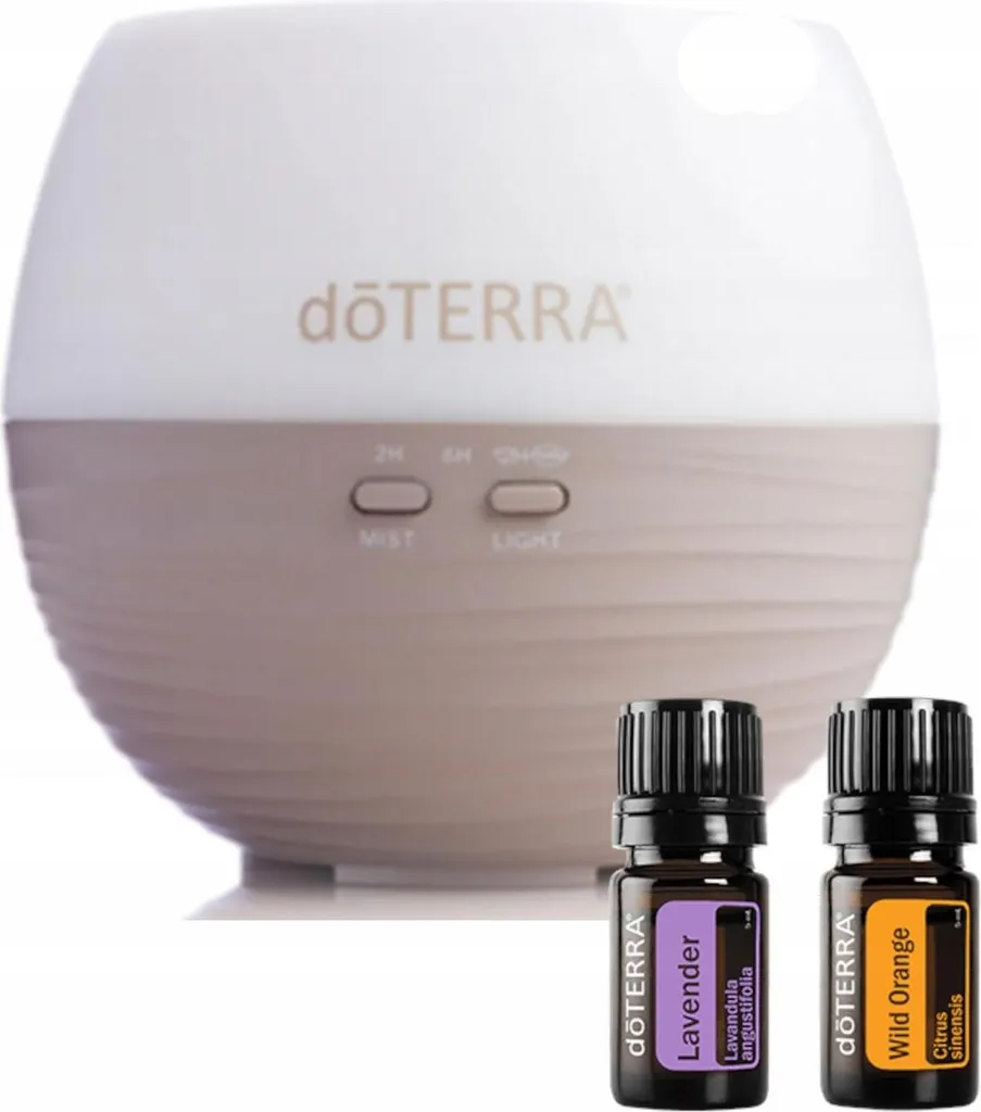 Diffuseur Petal 2.0 Silencieux à Large Diffusion et Lot d'Huiles 5ml - 14