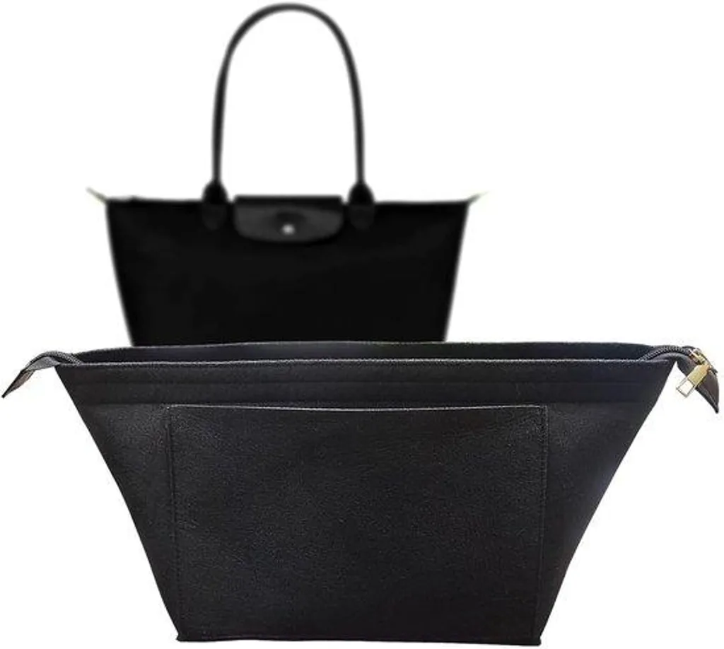 Pochette de Rangement avec Fermeture Éclair et Multiples Compartiments